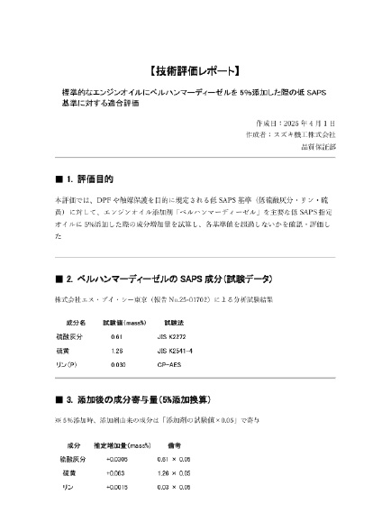 技術評価レポート