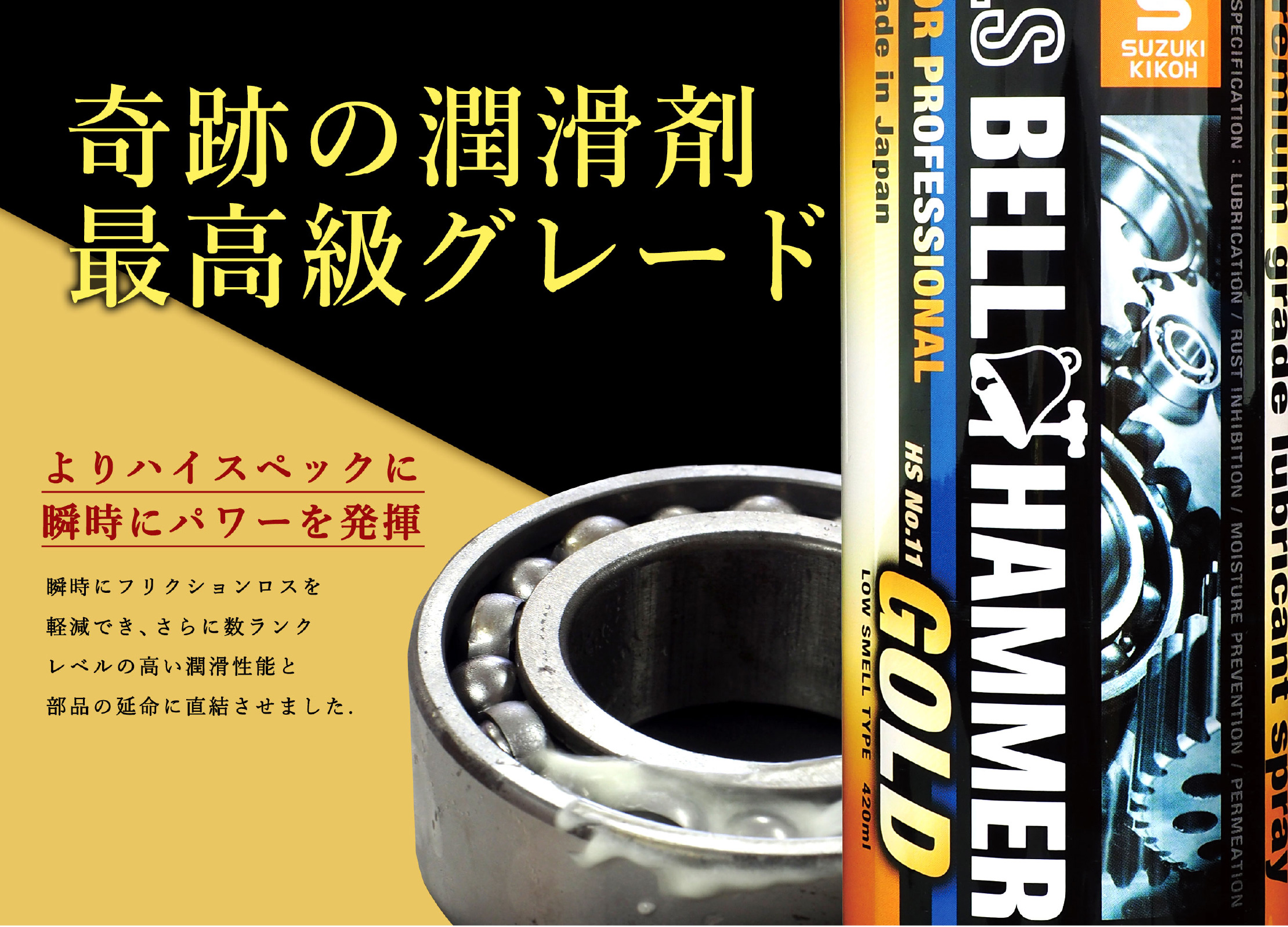 奇跡の潤滑剤 最高級グレード